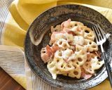れんこんとベーコンのとろーりチーズ焼き作り方4写真