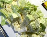 男の30分料理:キャベツのトマト煮込み作り方1写真