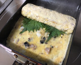 鯖缶と大葉の卵焼き♡大根おろし添え作り方5写真