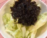 生海苔のペペロンチーノ風サラダ作り方6写真