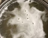 葉野菜とじゃこのペペロンチーノ作り方4写真