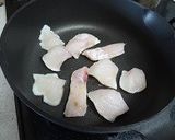 タラとほうれん草のクリーム煮作り方2写真