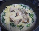 タラとほうれん草のクリーム煮作り方7写真