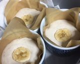 米粉とバナナの蒸しパン作り方7写真