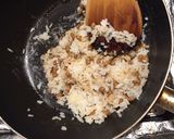 納豆と卵とご飯を混ぜて加熱したもの作り方7写真