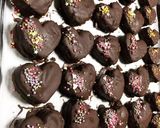 ハートのプチチョコケーキ♡簡単♪作り方10写真