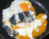 ごま油香る◎辛子高菜と和布と削り節の炒飯作り方3写真