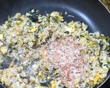 ごま油香る◎辛子高菜と和布と削り節の炒飯作り方8写真