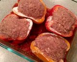 えのきでカサ増し！パプリカの肉詰め作り方4写真