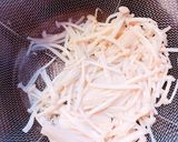 だし汁deマイルド酢の物♪Withえのき作り方5写真