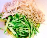 だし汁deマイルド酢の物♪Withえのき作り方7写真