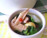 具だくさん☆鶏手羽のさっぱりスープ作り方7写真