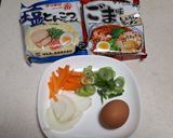 塩とんこつスープで水餃子☆作り方1写真