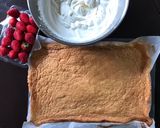 材料4つだけ！簡単！サッカーケーキ♡作り方1写真