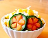 飾り切り（人参・キュウリ）お弁当に♪作り方8写真