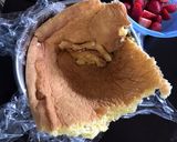 材料4つだけ！簡単！サッカーケーキ♡作り方3写真
