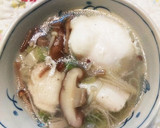 簡単！沢山きのこと柔らか鶏むね肉のスープ作り方7写真