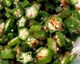 オクラのおかか和え作り方61写真