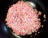 簡単◎ひき肉と納豆のピリ辛パスタ作り方2写真