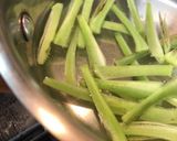 ビーガン生活！＊わさびの茎の三杯酢漬け作り方5写真