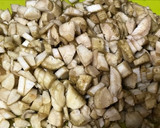 作り置き♡弁当♡牛蒡ひき肉椎茸の旨旨炒め作り方2写真