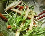 ✿お弁当に❀カニかまと水菜の✿簡単サラダ作り方2写真