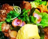 食べれるバラン♡レタスハム巻き作り方4写真
