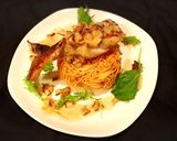 鱈や鯛deムニエル 揚げ素麺と共に♡作り方8写真