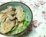 ✿ニンニクマヨ醤油の❀生姜焼きポーク丼✿作り方7写真