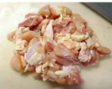かぶの葉で♪鶏肉と青菜のマヨポン野菜炒め作り方1写真