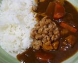 煮物の残りで和風カレー☆作り方4写真