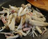 きのことベーコンの和風パスタ作り方3写真