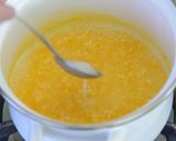 【離乳食初期】白身魚の春色スープ作り方4写真