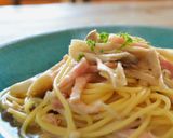 きのことベーコンの和風パスタ作り方6写真