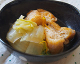 白菜と栃尾油揚げの煮物♪ゆず香る♪作り方6写真