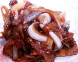 ご飯ガッツリ！揚げコンニャクで焼肉風作り方6写真