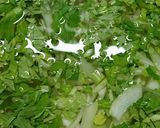 *セロリと茗荷と大葉の塩昆布おつまみ*作り方1写真