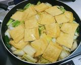 京揚げ(油揚げ)と白菜のあぶたま鍋作り方1写真