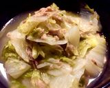【無水】白菜とツナのトロトロ煮作り方2写真