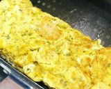 お弁当に干しエビと青海苔の香ばし玉子焼き作り方1写真