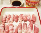 豚肉のぐるぐる巻き チーズの肉巻き♡作り方5写真