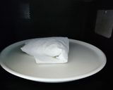 キッチンペーパーでぎんなん作り方1写真