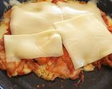 フライパン餅キムチーズ☆カリッとVer.作り方6写真