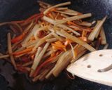 砂糖を使わない、大人のきんぴらごぼう作り方4写真