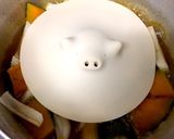 バター香る☆かぼちゃと玉ねぎの簡単煮作り方6写真