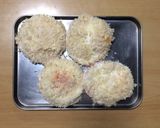 超簡単☆肉屋で見かけたハムエッグカツ作り方5写真