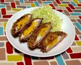 超簡単☆肉屋で見かけたハムエッグカツ作り方8写真