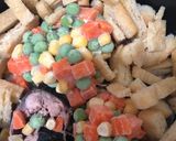 炊飯器で！適当トマトの炊き込みご飯作り方3写真