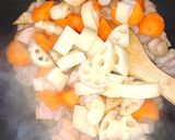 味染み筑前煮★作り方7写真