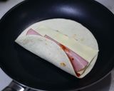 チーズたっぷりかんたんブリトー風作り方5写真
